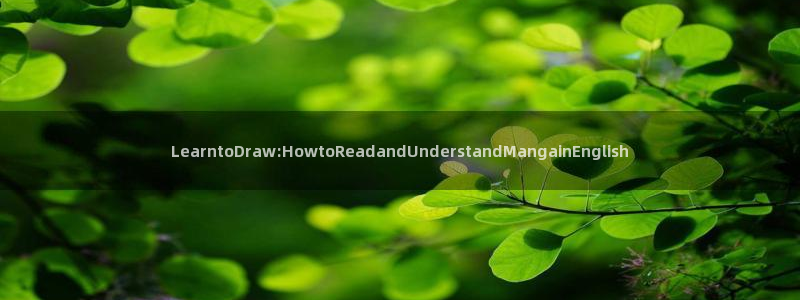 picacg哔咔漫画入口：LearntoDraw:HowtoReadandUnderstandMangainEnglish